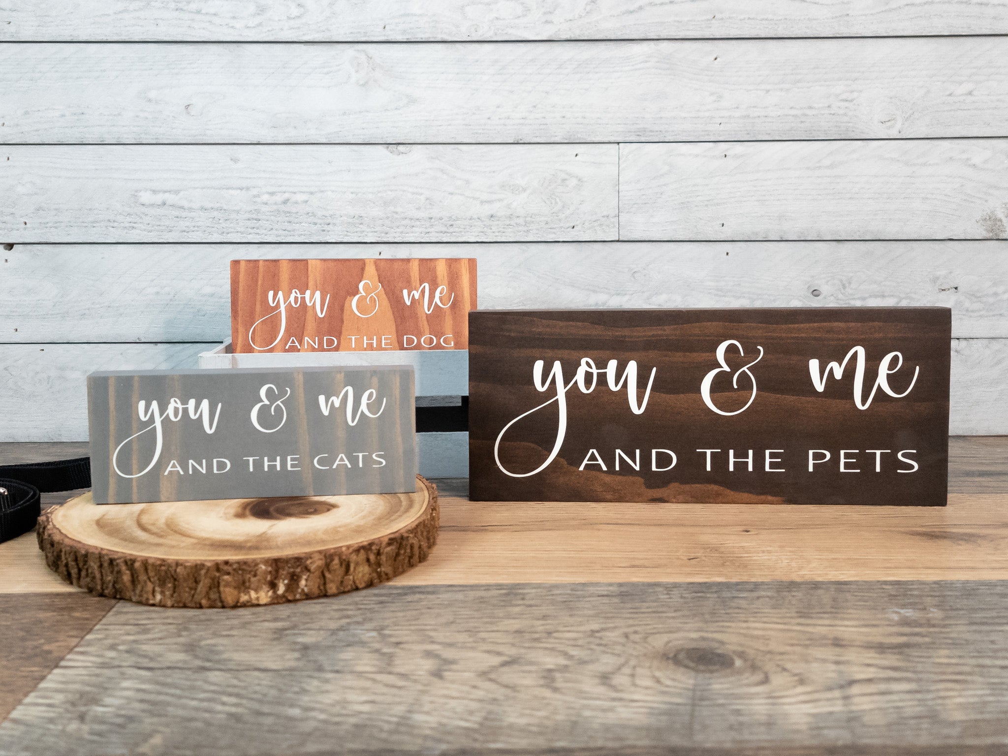 You And Me Wood Sign w/Wire Picture Holder - AW010 - Driftless Studios
